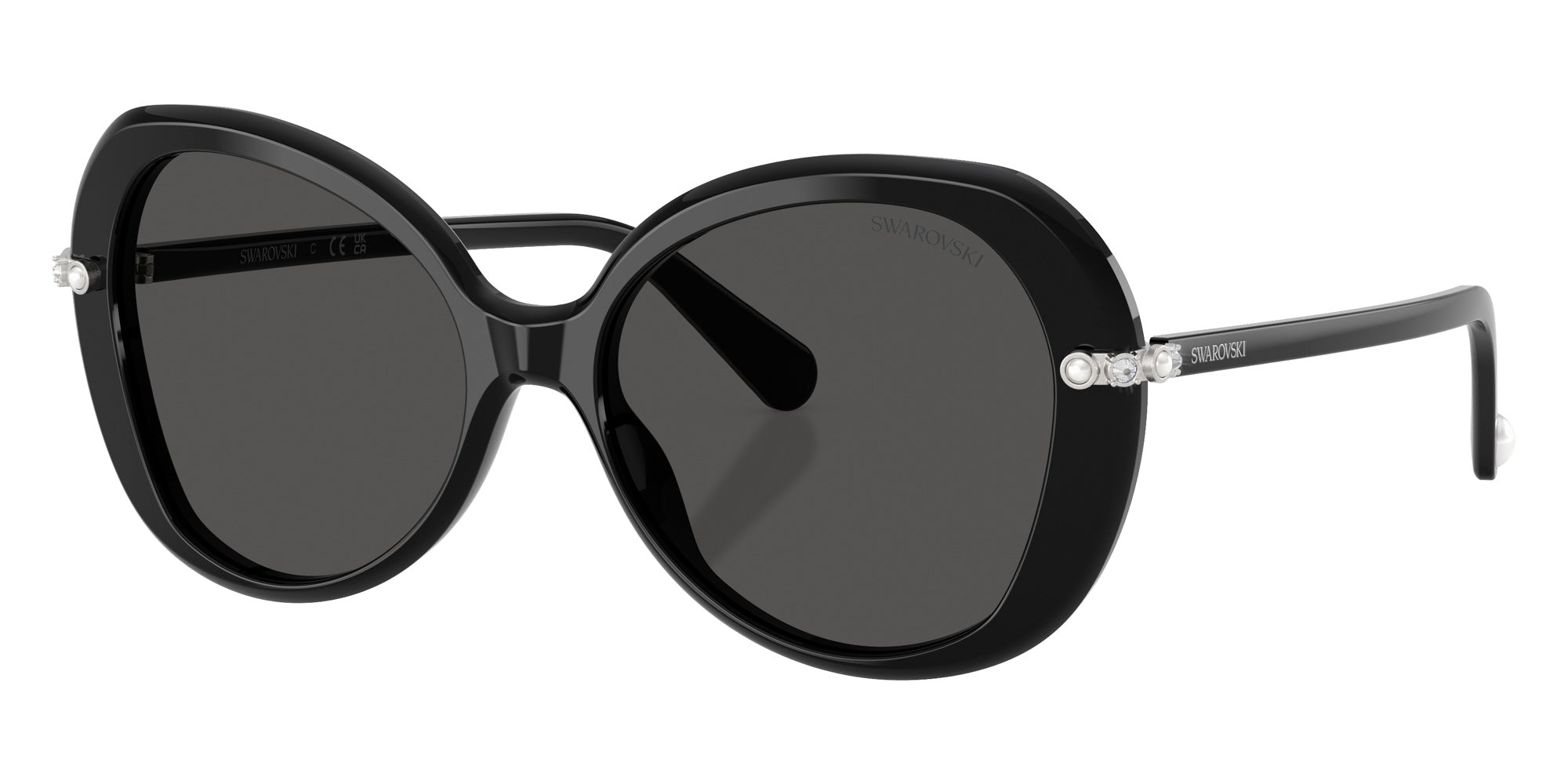 Swarovski SK6059F 103887 55 - Black #id:sk6059f103887_s:102105