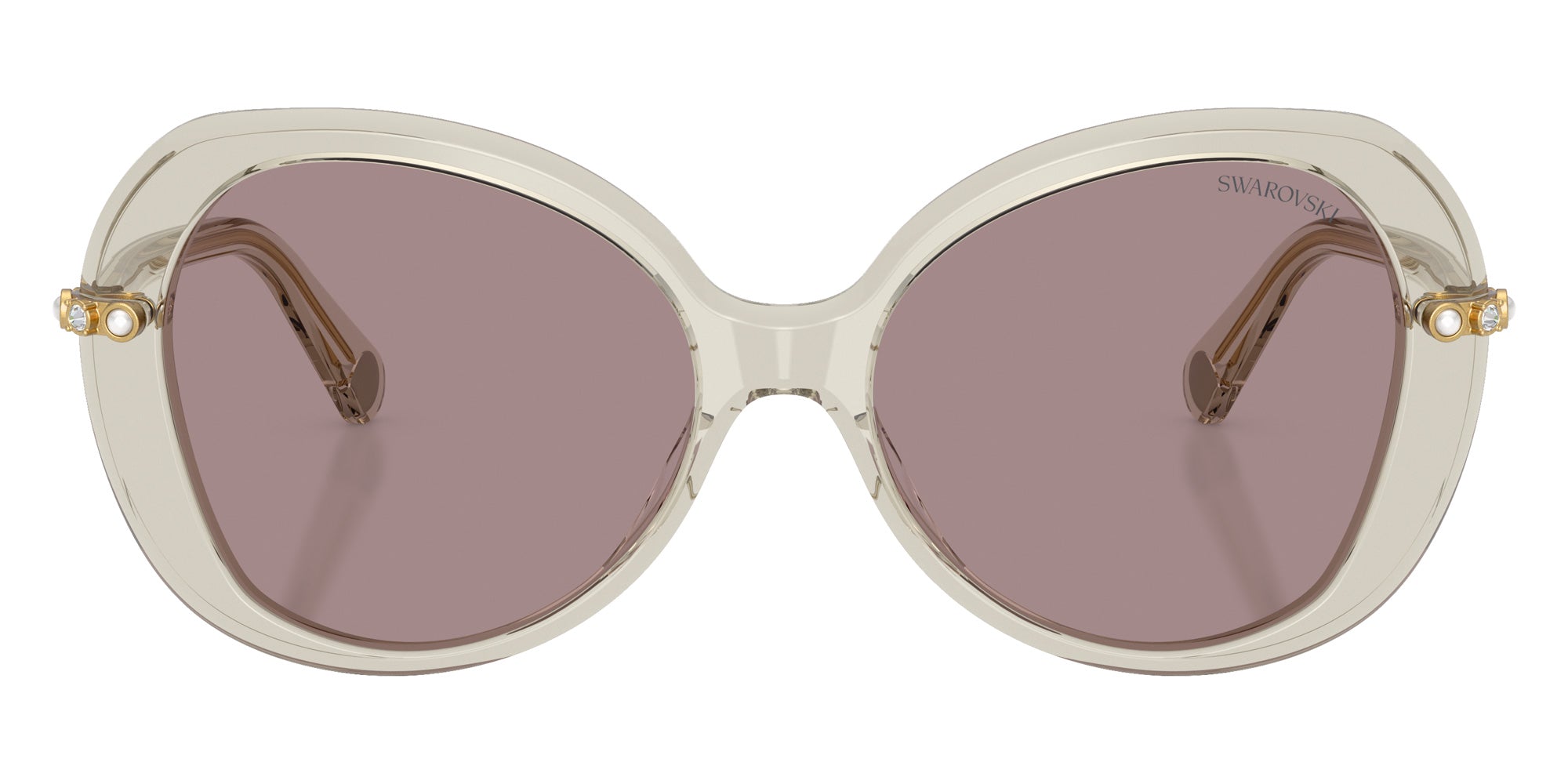 Swarovski SK6059F 3003LA 55 - Transparent Beige #id:sk6059f3003la_s:104100