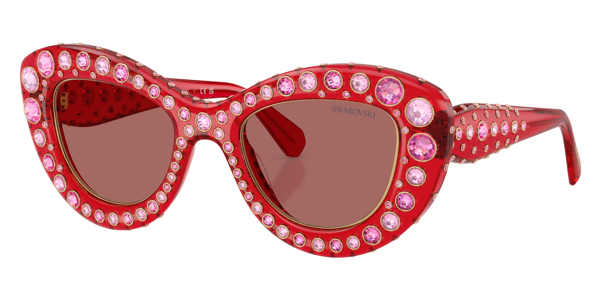 Swarovski SK6060 110369 49 - Transparent Red #id:sk6060110369_s:100105