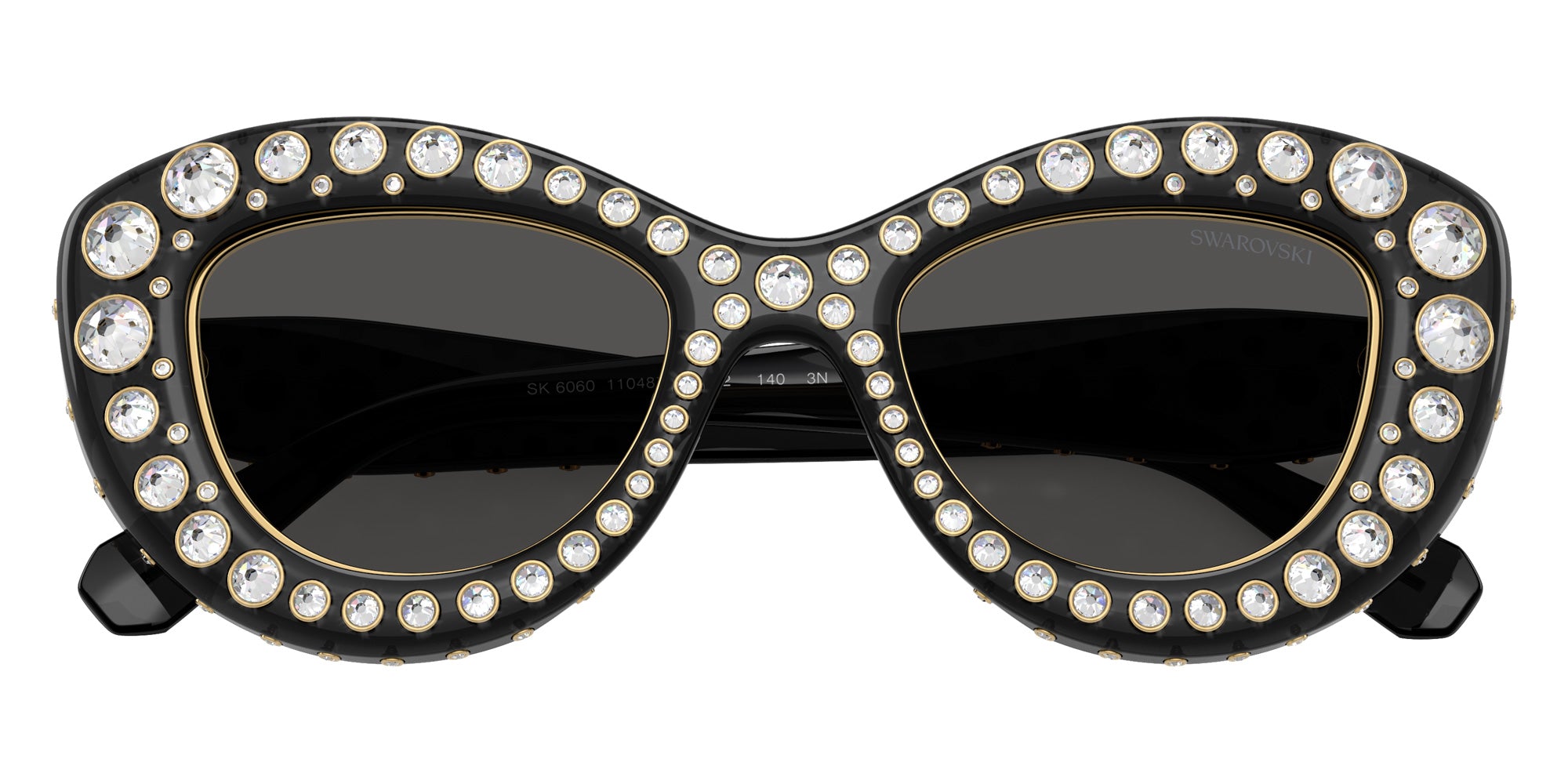 Swarovski SK6060 110487 49 - Transparent Dark Gray #id:sk6060110487_s:102120