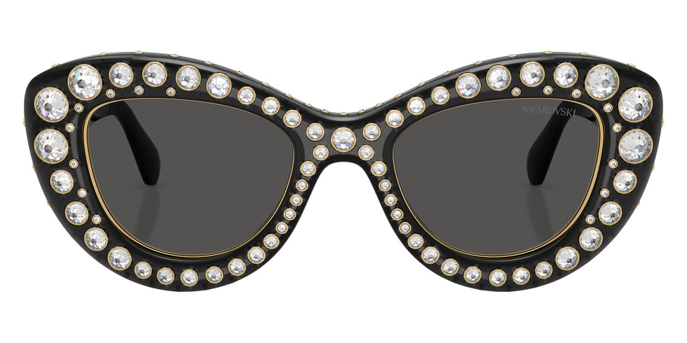 Swarovski SK6060 110487 49 - Transparent Dark Gray #id:sk6060110487_s:102100