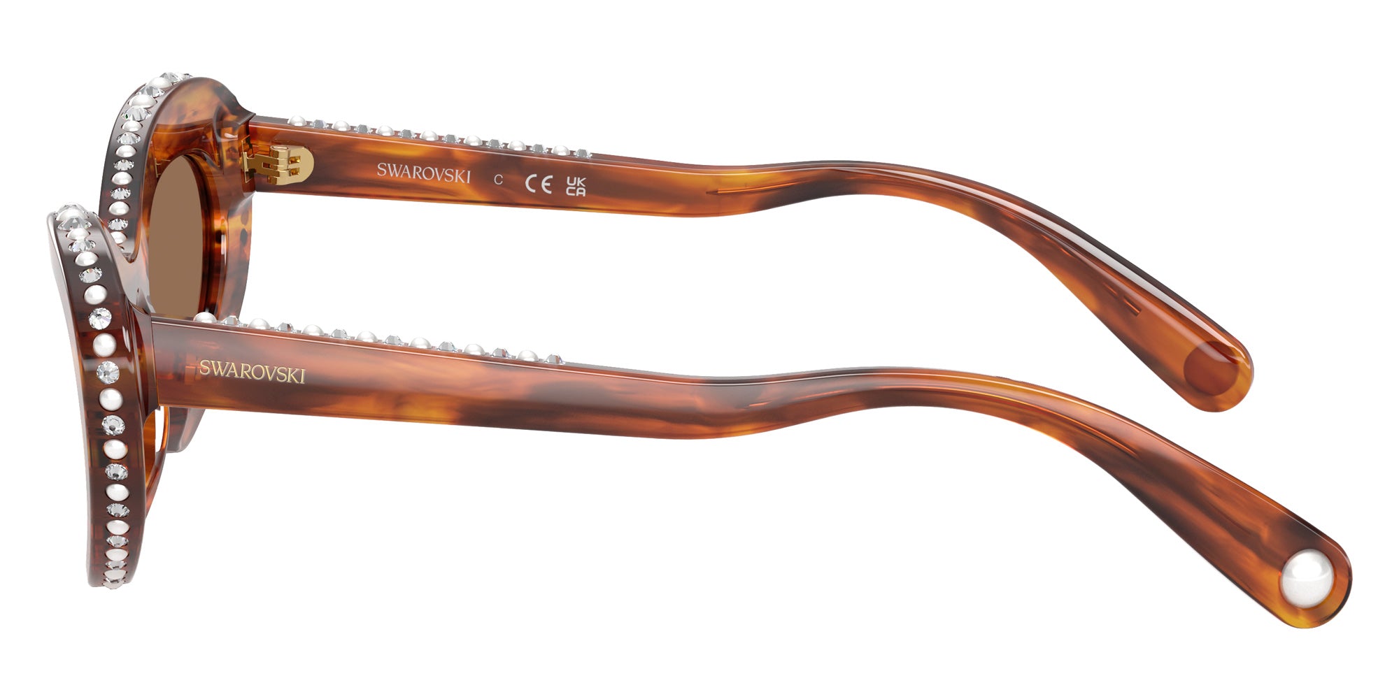 Swarovski SK6061U 109173 51 - Striped Havana #id:sk6061u109173_s:106110