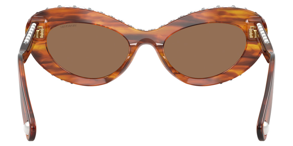 Swarovski SK6061U 109173 51 - Striped Havana #id:sk6061u109173_s:106115