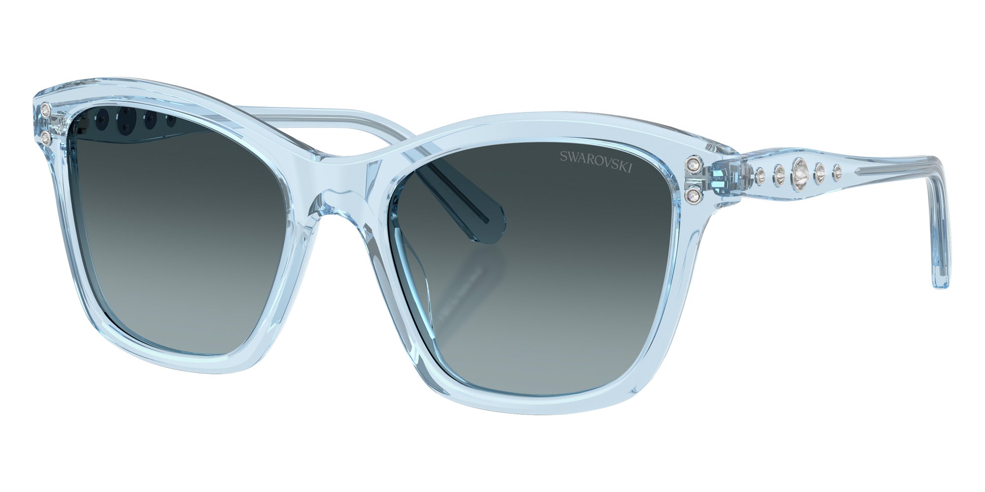 Swarovski SK6063 1078V1 54 - Transparent Light Blue #id:sk60631078v1_s:106105