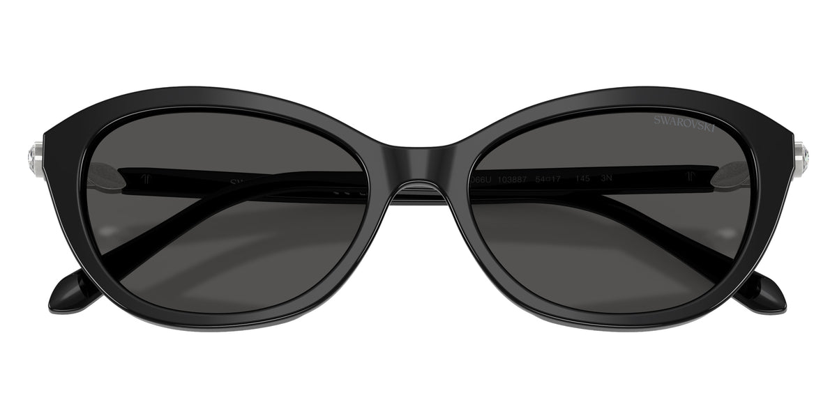 Swarovski SK6066U 103887 54 - Black / Dark Gray #id:sk6066u103887_s:102120