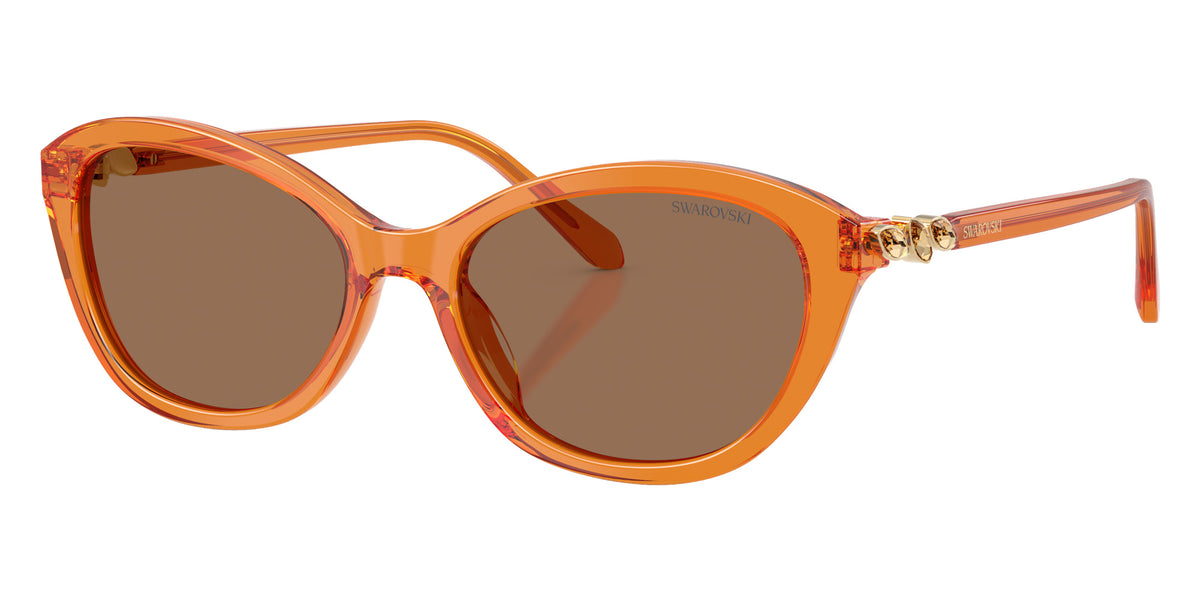 Swarovski SK6066U 111973 54 - Transparent Orange / Dark Brown #id:sk6066u111973_s:106105