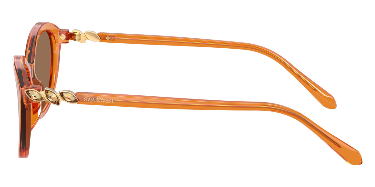 Swarovski SK6066U 111973 54 - Transparent Orange / Dark Brown #id:sk6066u111973_s:106110