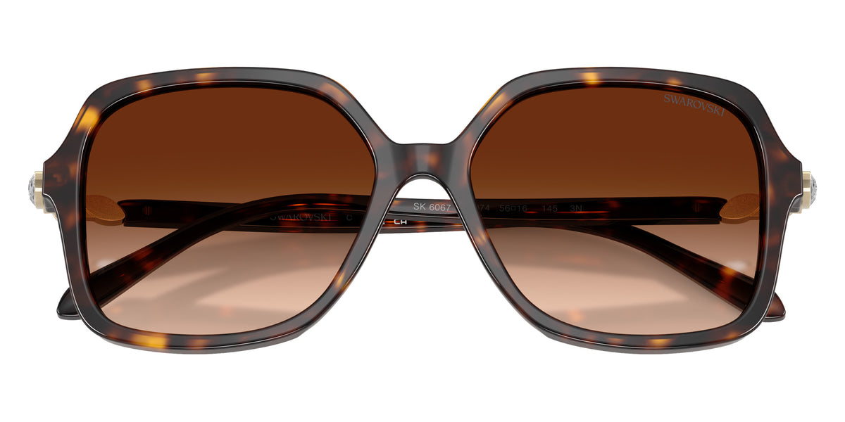 Swarovski SK6067 100274 56 - Havana / Gradient Brown #id:sk6067100274_s:100120