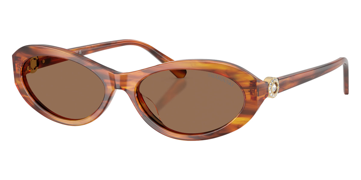 Swarovski SK6069U 109173 56 - Striped Havana / Dark Brown #id:sk6069u109173_s:106105