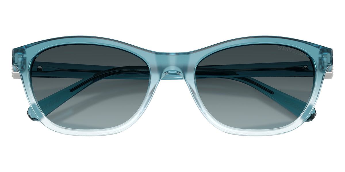 Swarovski SK6070 1114V1 54 - Gradient Transparent Blue / Blue Gradient Gray #id:sk60701114v1_s:106120