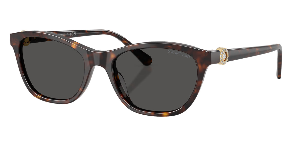 Swarovski SK6070F 100287 54 - Havana / Dark Gray #id:sk6070f100287_s:100105