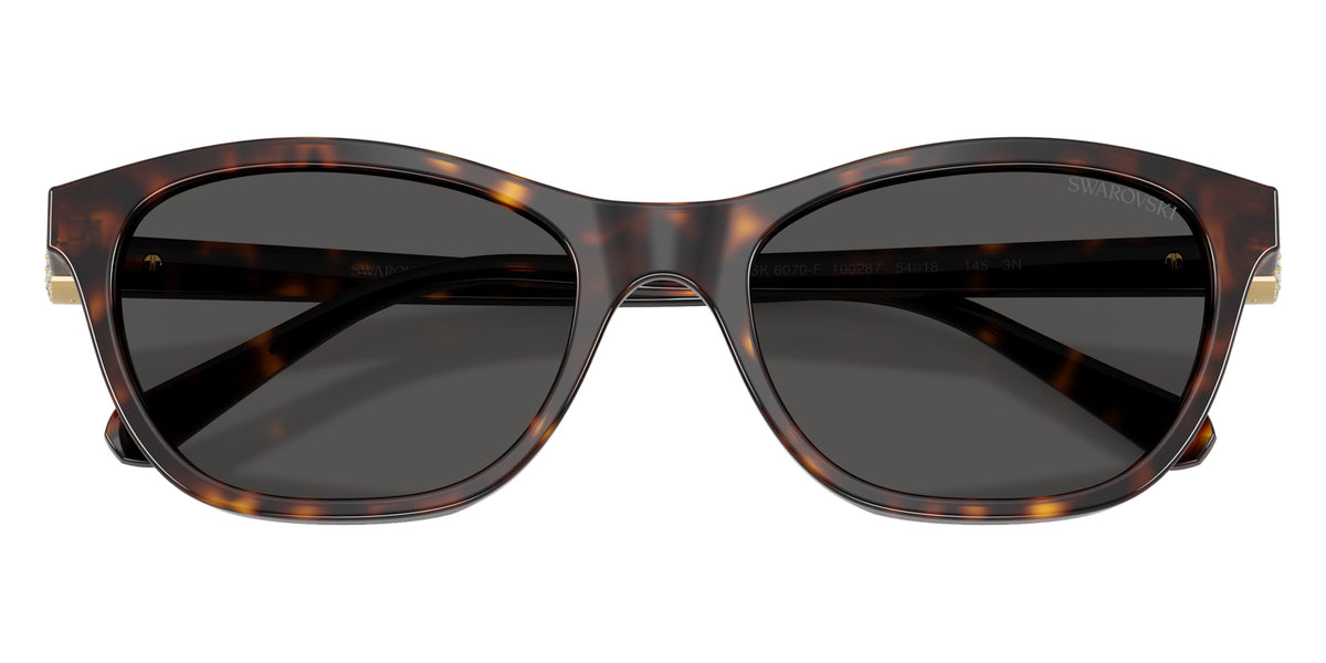 Swarovski SK6070F 100287 54 - Havana / Dark Gray #id:sk6070f100287_s:100120