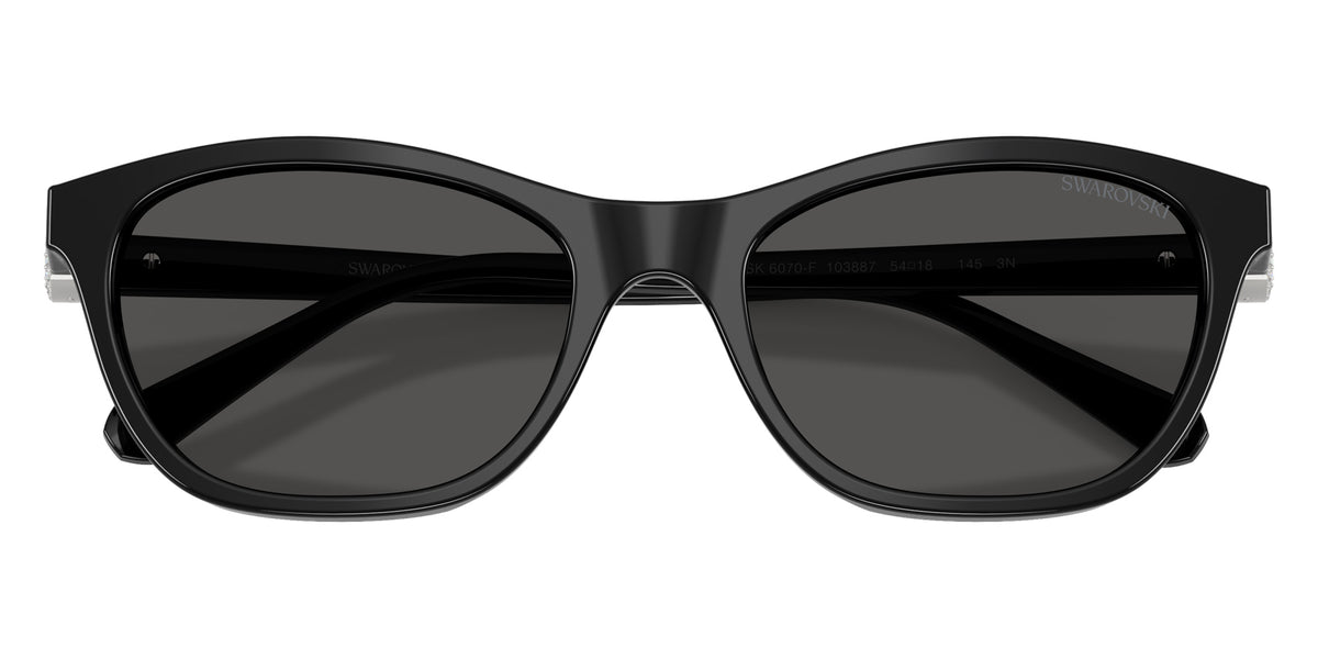 Swarovski SK6070F 103887 54 - Black / Dark Gray #id:sk6070f103887_s:102120