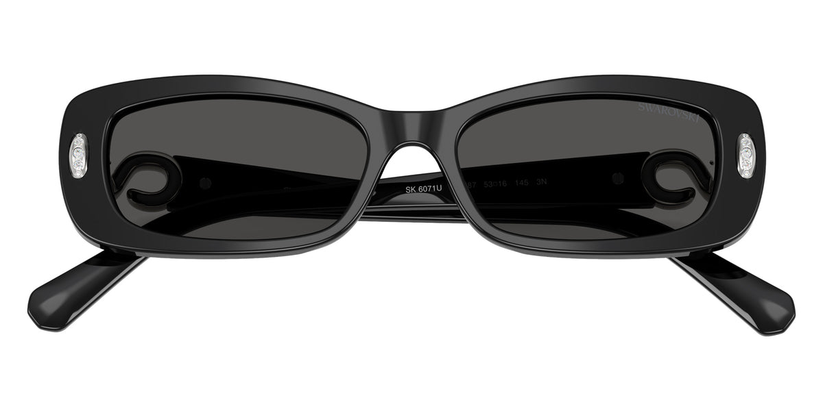 Swarovski SK6071U 100187 53 - Black / Dark Gray #id:sk6071u100187_s:100120
