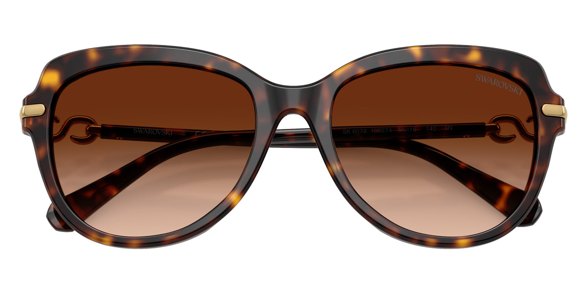Swarovski SK6073 100274 55 - Havana / Gradient Brown #id:sk6073100274_s:102120