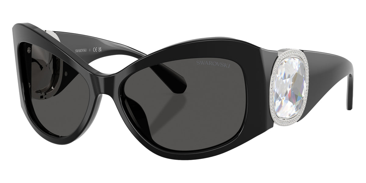 Swarovski SK6074U 103887 58 - Black / Dark Gray #id:sk6074u103887_s:100105