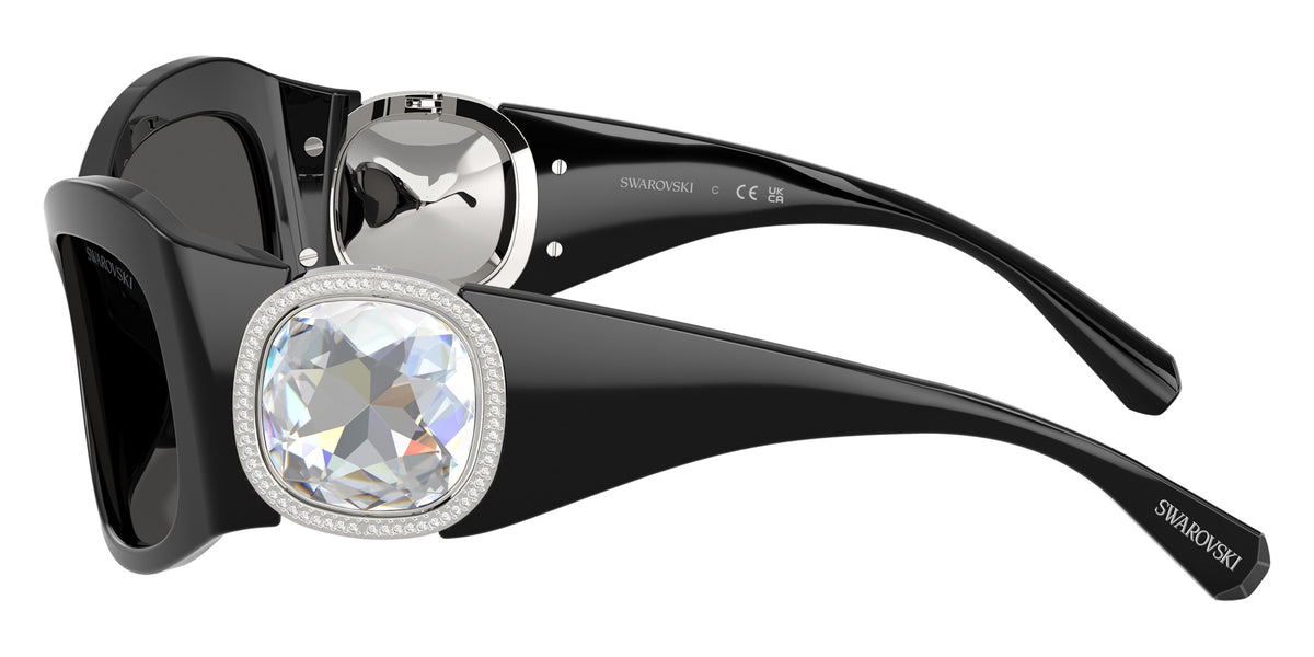 Swarovski SK6074U 103887 58 - Black / Dark Gray #id:sk6074u103887_s:100110