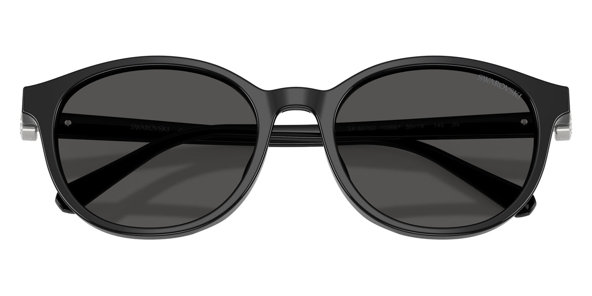 Swarovski SK6075D 103887 55 - Black / Dark Gray #id:sk6075d103887_s:102120