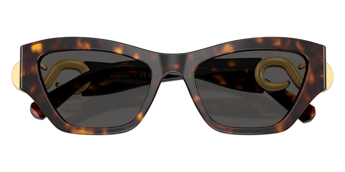 Swarovski SK6076U 100287 53 - Havana / Dark Gray #id:sk6076u100287_s:102120