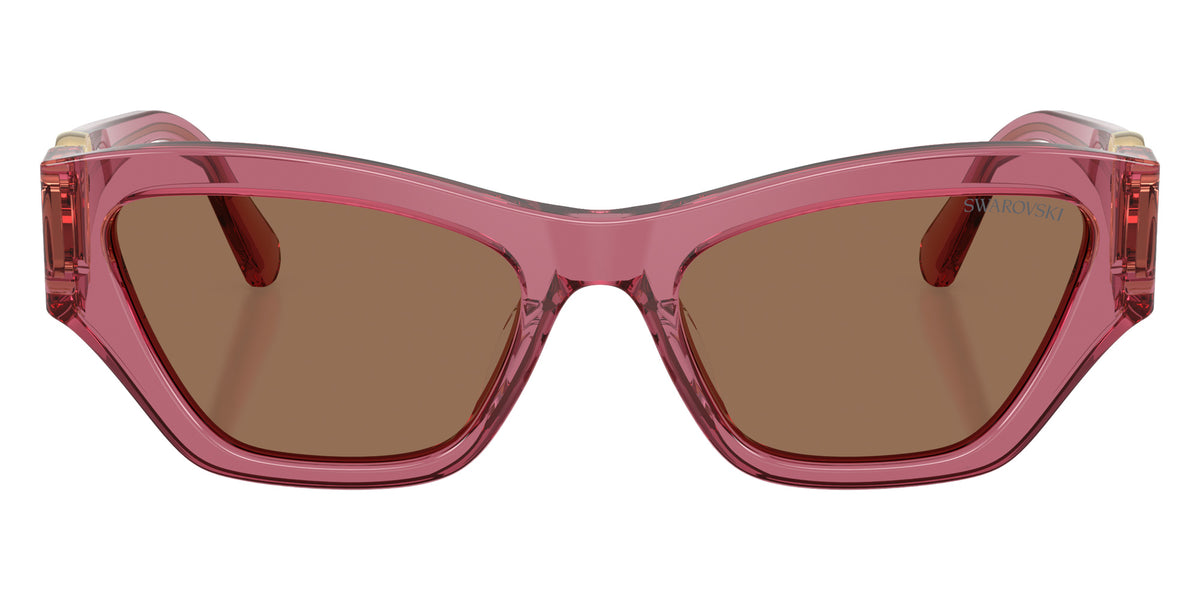 Swarovski SK6076U 110773 53 - Transparent Dark Cherry / Dark Brown #id:sk6076u110773_s:104100