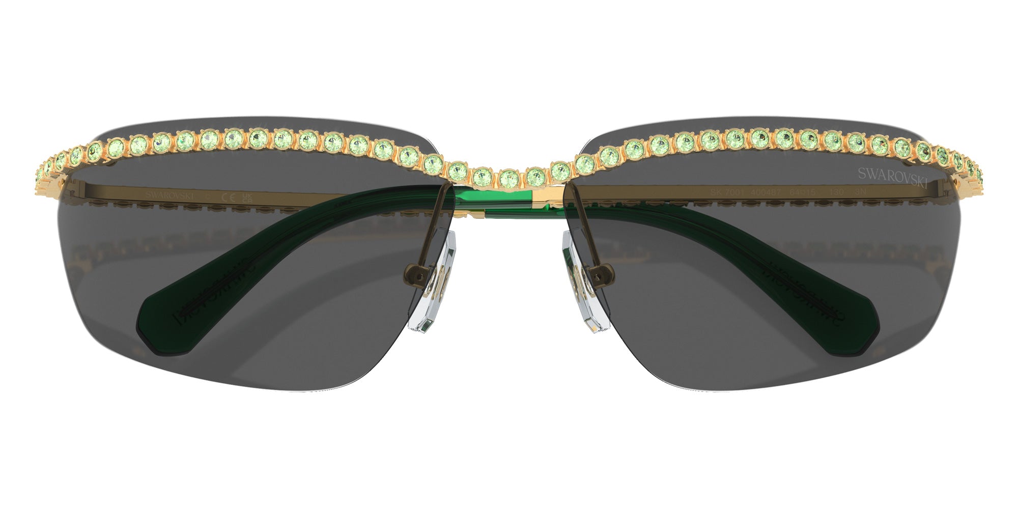 Swarovski SK7001 400487 64 - Gold / Dark Gray #id:sk7001400487_s:102120