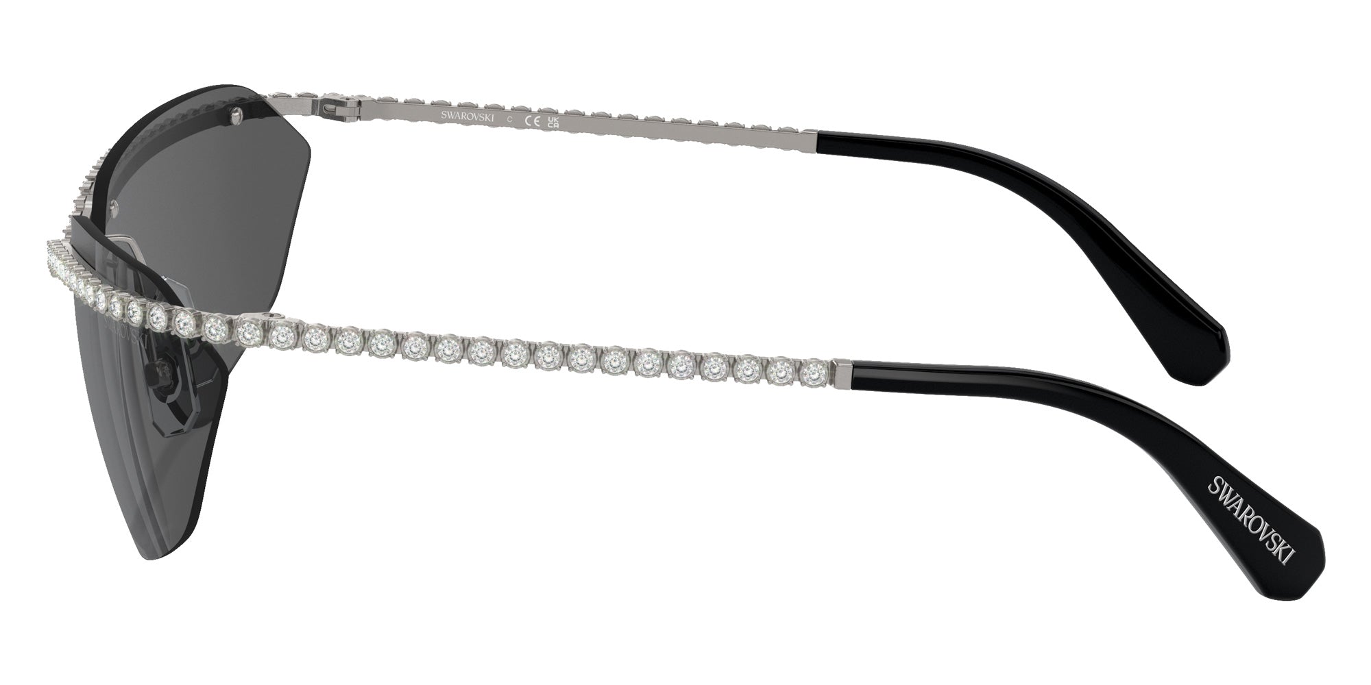 Swarovski SK7001 400987 64 - Gunmetal / Dark Gray #id:sk7001400987_s:106110