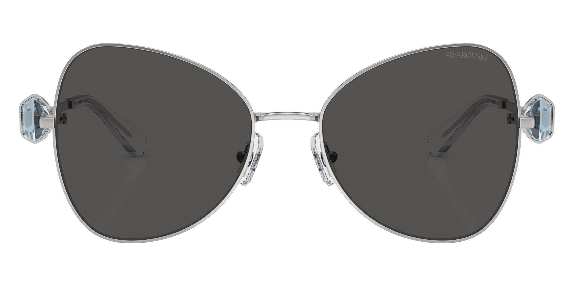 Swarovski SK7002 400187 57 - Silver / Dark Gray #id:sk7002400187_s:100100