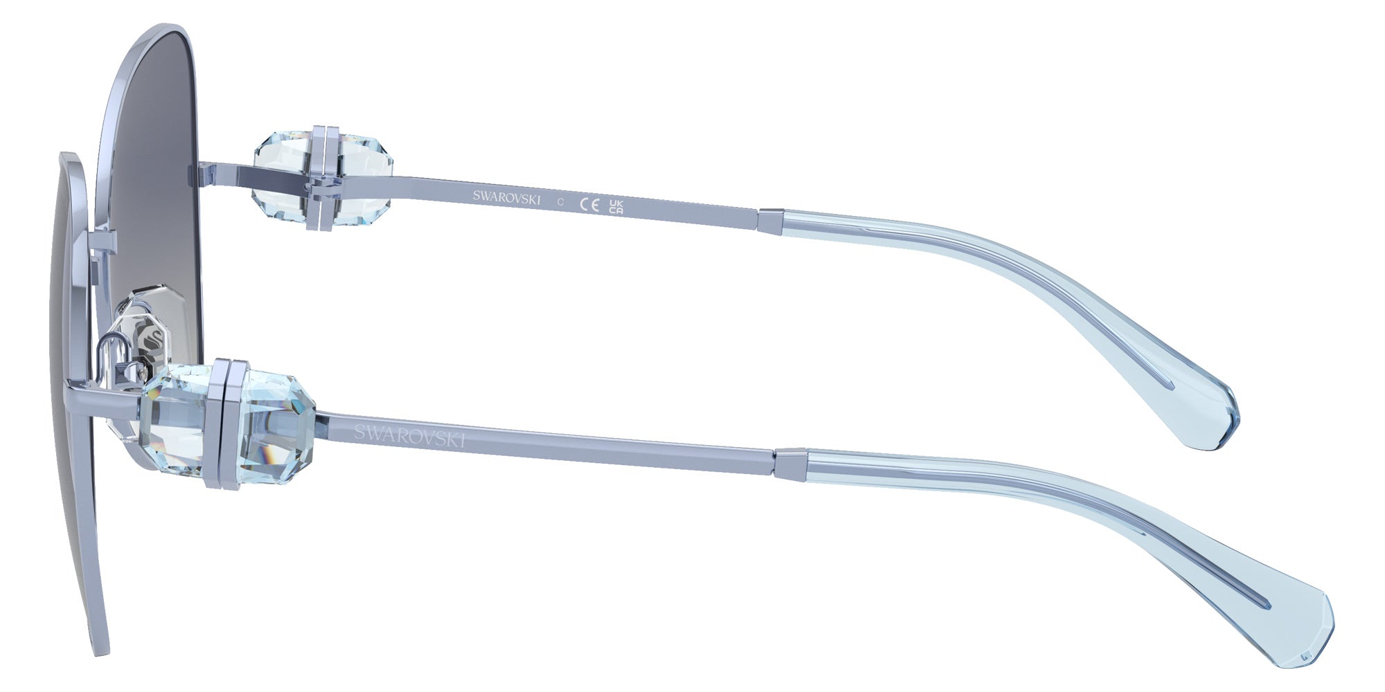 Swarovski SK7002 40054L 57 - Metal Light Blue / Gradient Blue #id:sk700240054l_s:108110