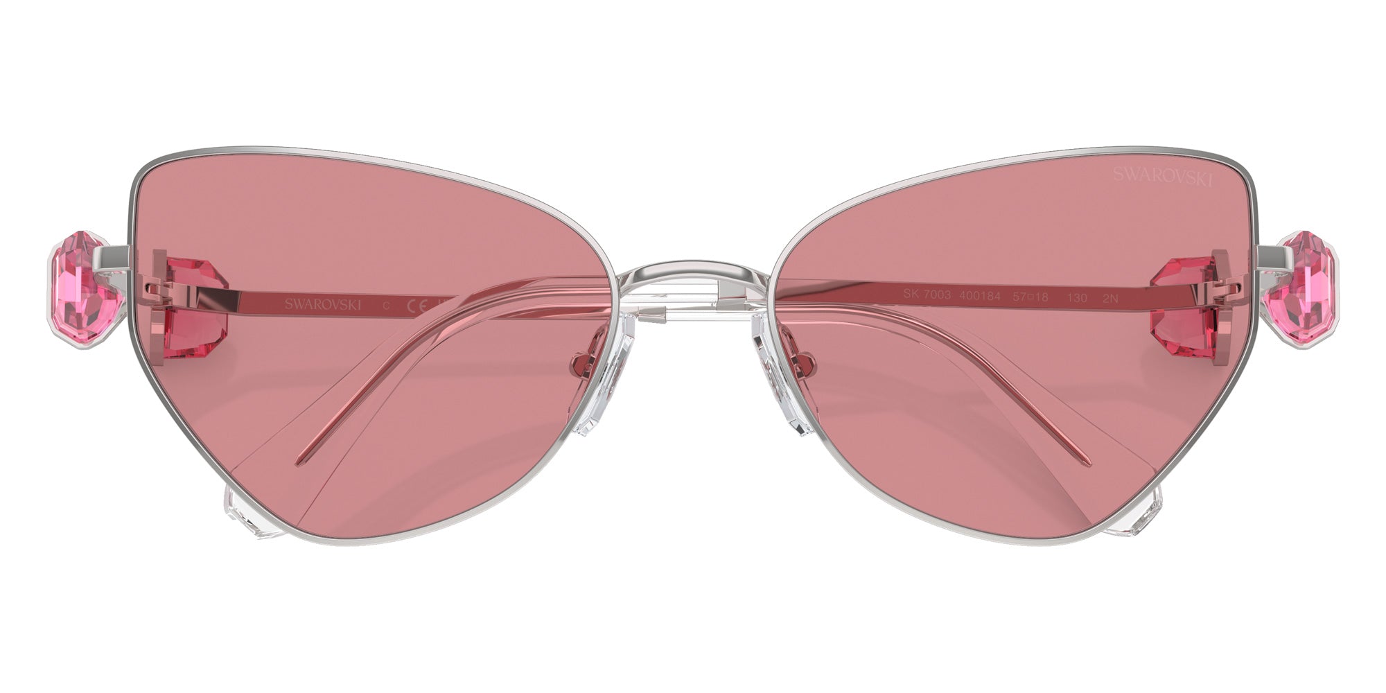 Swarovski SK7003 400184 57 - Silver / Pink #id:sk7003400184_s:100120