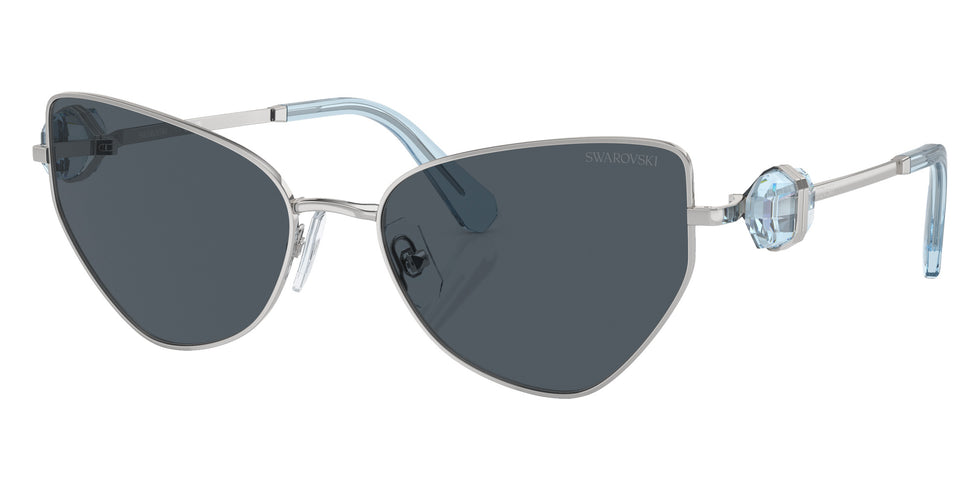 Swarovski SK7003 400187 57 - Silver / Dark Gray #id:sk7003400187_s:102105