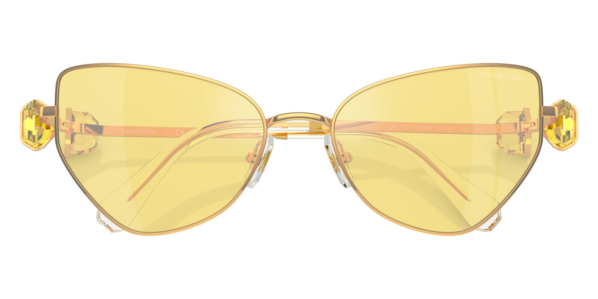 Swarovski SK7003 400785 57 - Gold / Yellow Flash Silver Mirrored #id:sk7003400785_s:108120