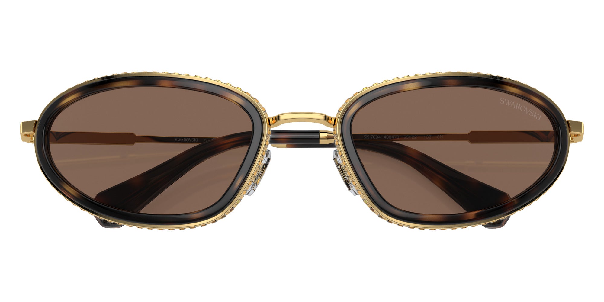Swarovski SK7004 400473 55 - Gold/Black / Dark Brown #id:sk7004400473_s:100120