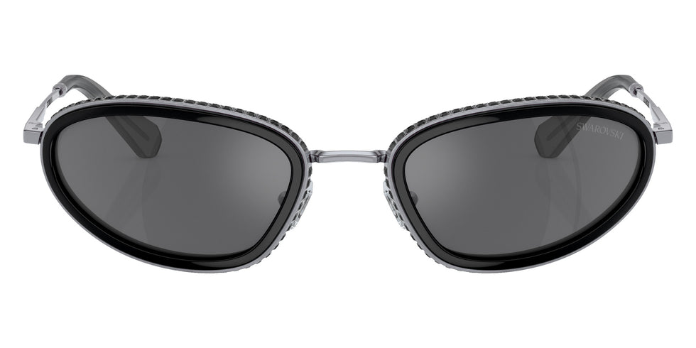 Swarovski SK7004 40116G 55 - Dark Silver/Black / Gray Mirrored Black #id:sk700440116g_s:104100