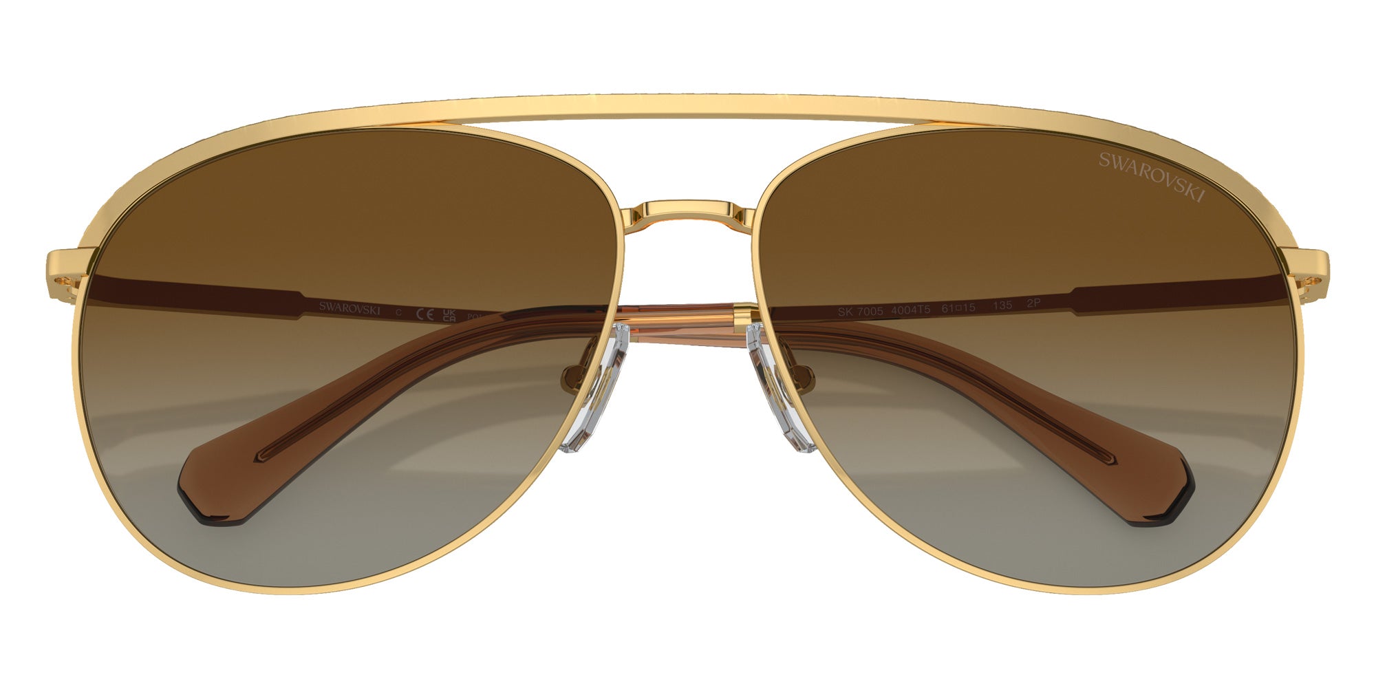 Swarovski SK7005 4004T5 58 - Gold / Polarized Gradient Brown #id:sk70054004t5_s:104120