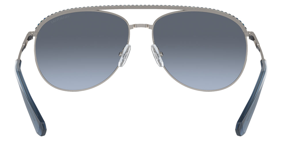 Swarovski SK7005 40098F 58 - Gunmetal / Blue Gradient Gray #id:sk700540098f_s:108115