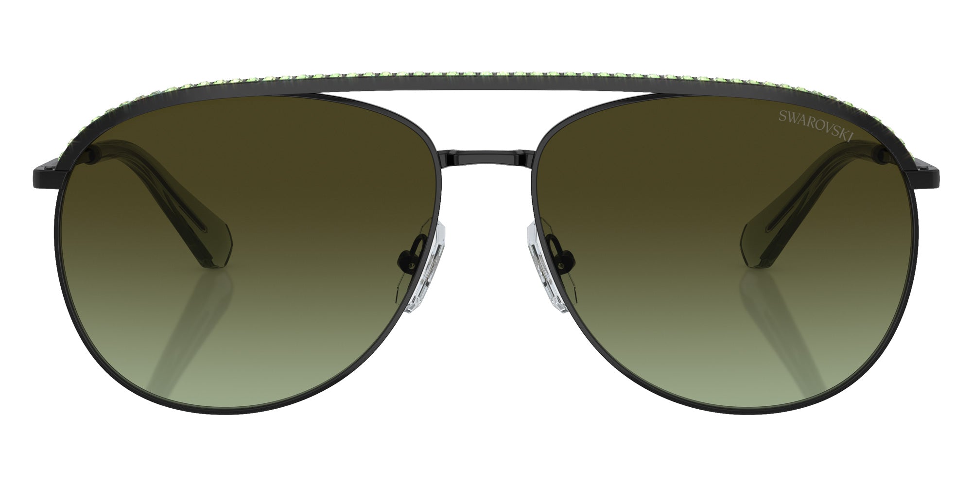 Swarovski SK7005 4010E8 58 - Black / Green Gradient Brown #id:sk70054010e8_s:112100