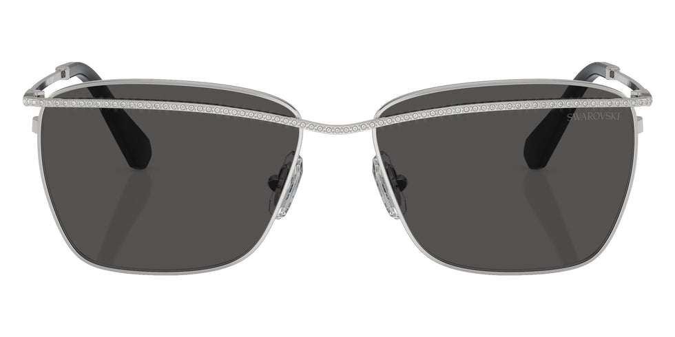 Swarovski SK7006 400187 58 - Silver / Dark Gray #id:sk7006400187_s:100100