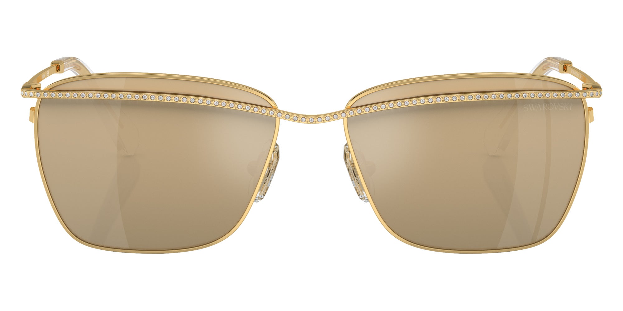 Swarovski SK7006 4003U5 58 - Dark Yellow / Clear Mirrored Real Yellow Gold #id:sk70064003u5_s:102100