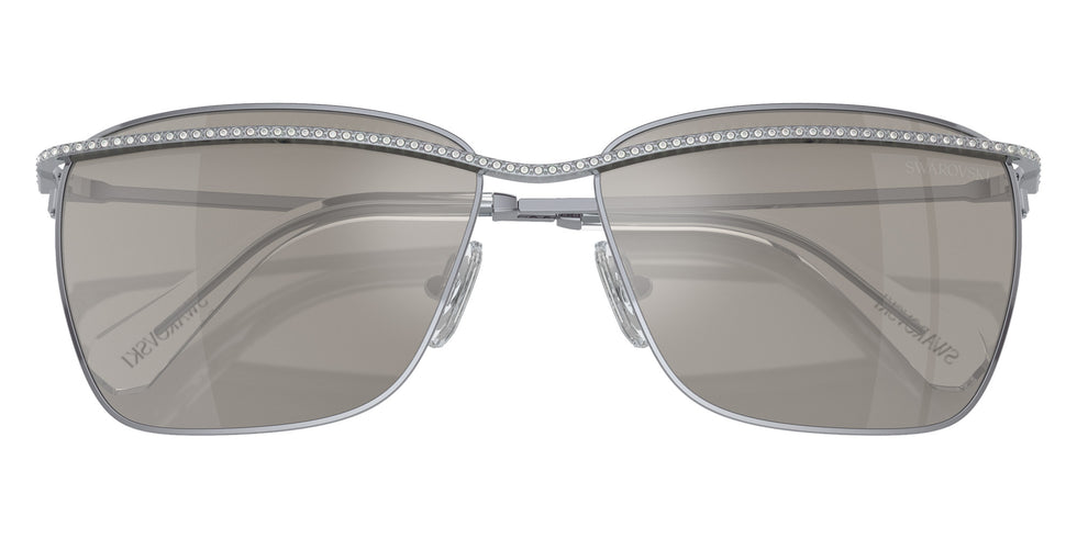 Swarovski SK7006 40116G 58 - Dark Silver / Light Gray Mirrored Silver #id:sk700640116g_s:104120