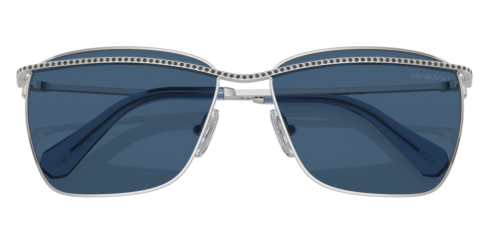 Swarovski SK7006 401555 58 - Dark Silver / Dark Blue #id:sk7006401555_s:106120