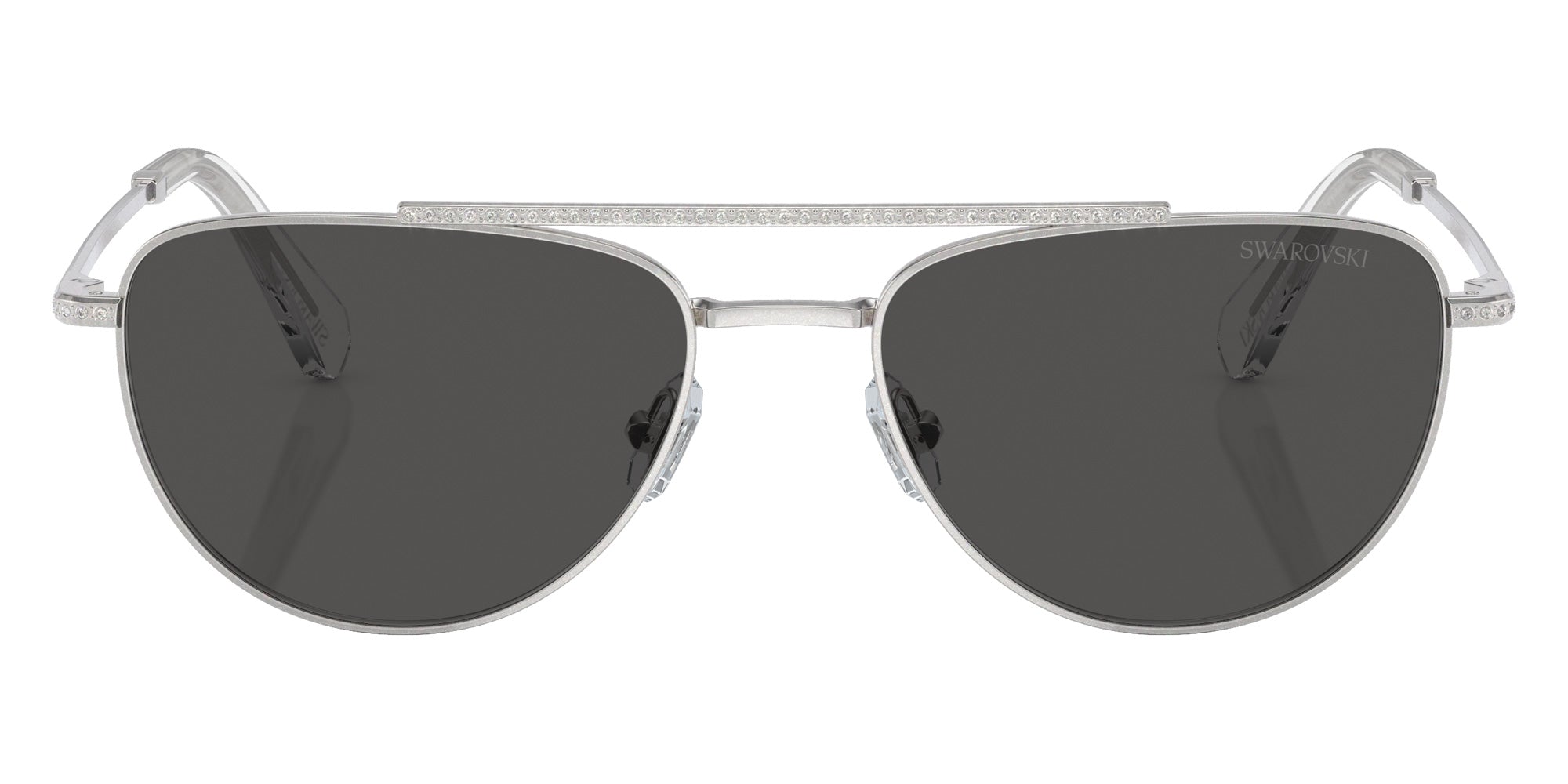 Swarovski SK7007 400487 53 - Silver / Dark Gray #id:sk7007400487_s:100100
