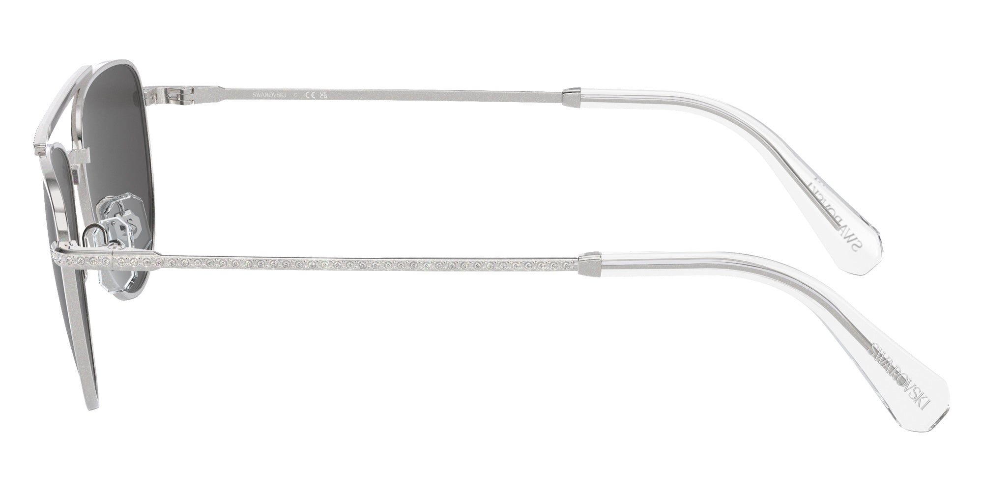 Swarovski SK7007 400487 53 - Silver / Dark Gray #id:sk7007400487_s:100110