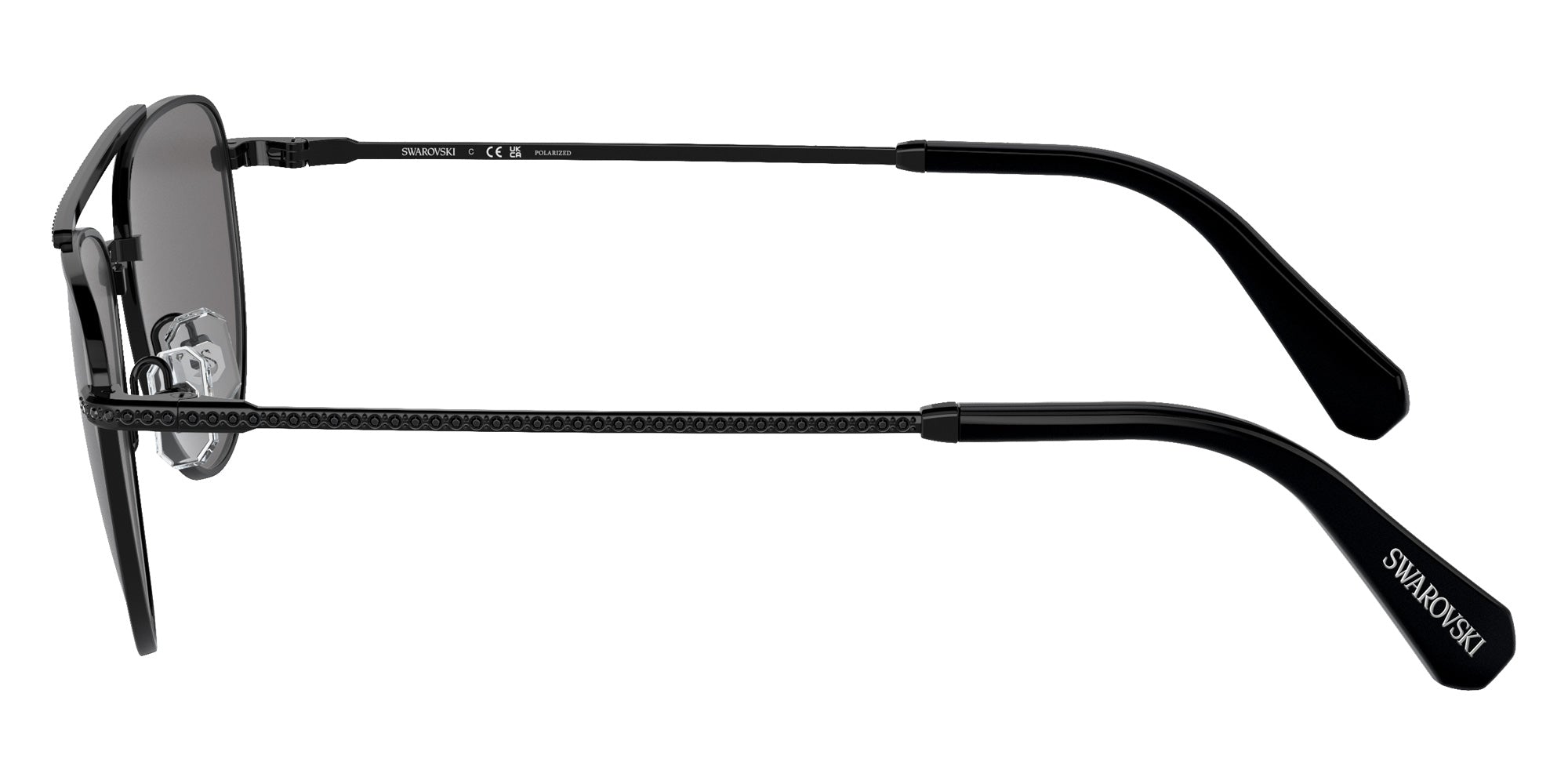 Swarovski SK7007 401081 53 - Black / Dark Gray Polarized #id:sk7007401081_s:102110
