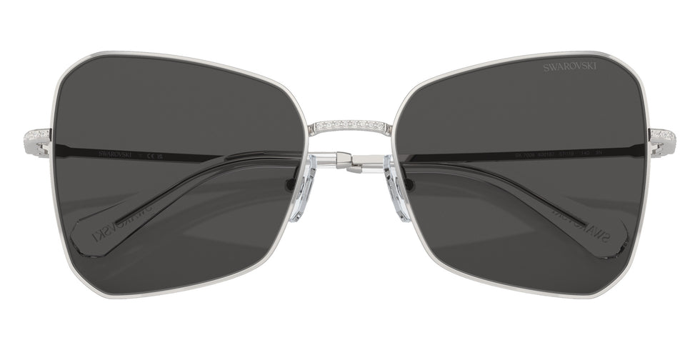 Swarovski SK7008 400187 57 - Silver / Dark Gray #id:sk7008400187_s:100120