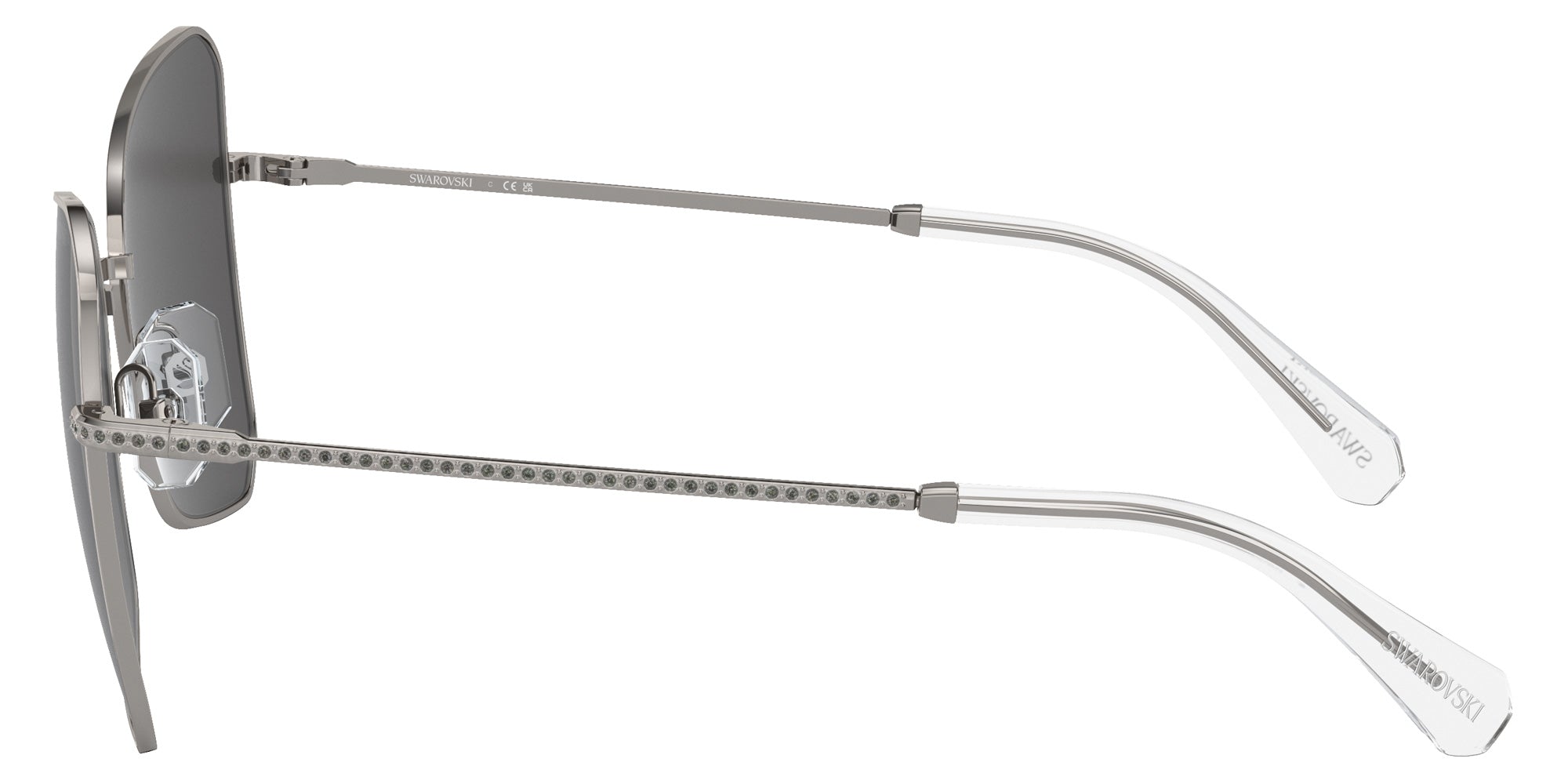 Swarovski SK7008 400987 57 - Gunmetal / Dark Gray #id:sk7008400987_s:104110