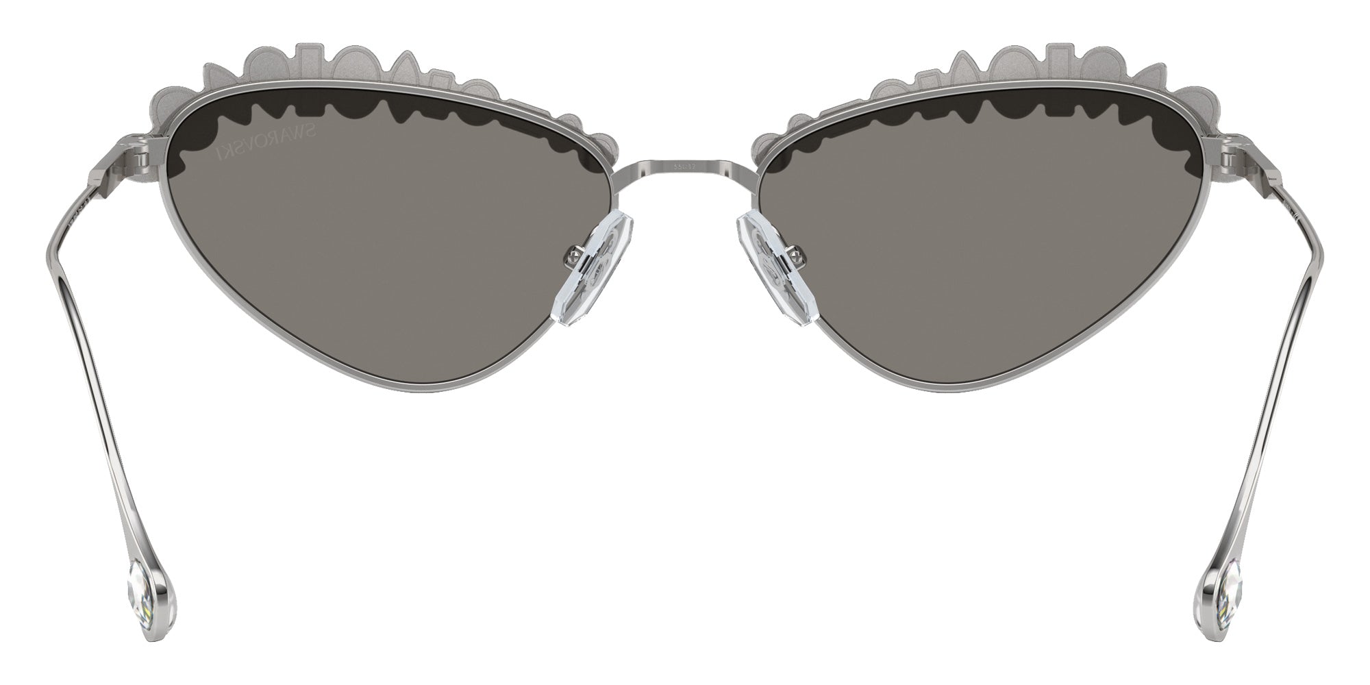 Swarovski SK7009 40016G 55 - Silver / Light Gray Mirrored Silver #id:sk700940016g_s:100115