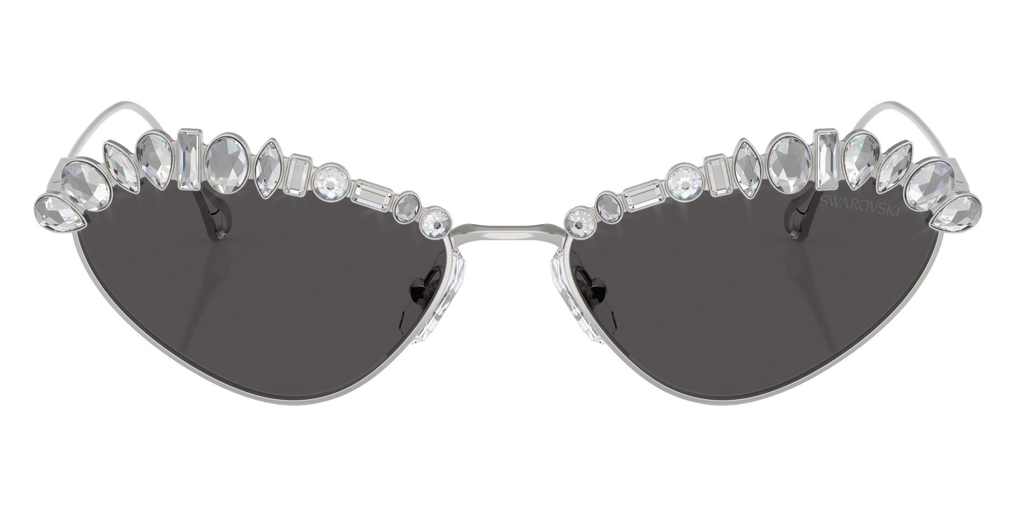 Swarovski SK7009 400187 55 - Silver / Dark Gray #id:sk7009400187_s:102100