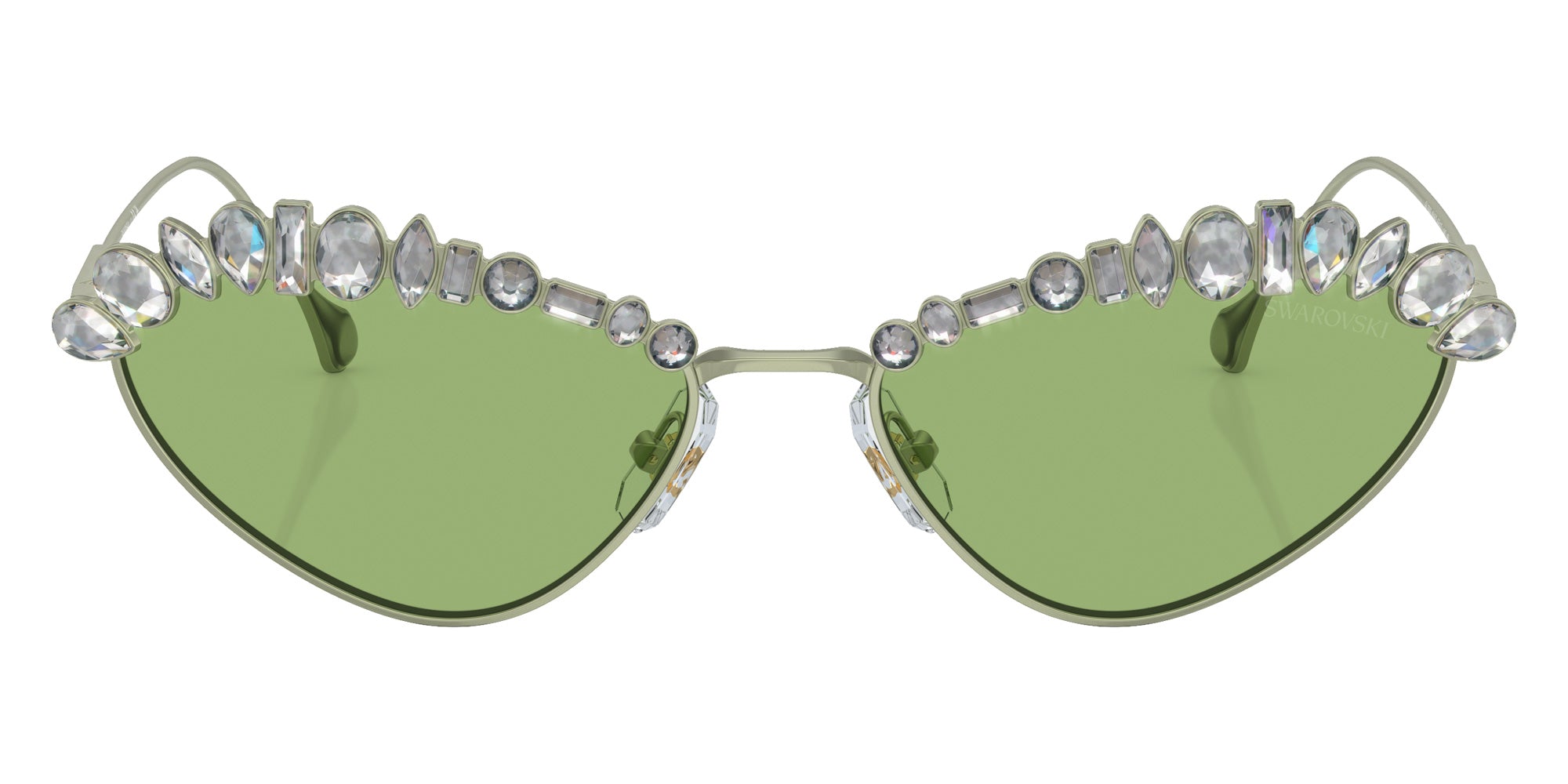 Swarovski SK7009 4018/2 55 - Matte Green / Dark Green #id:sk700940182_s:106100