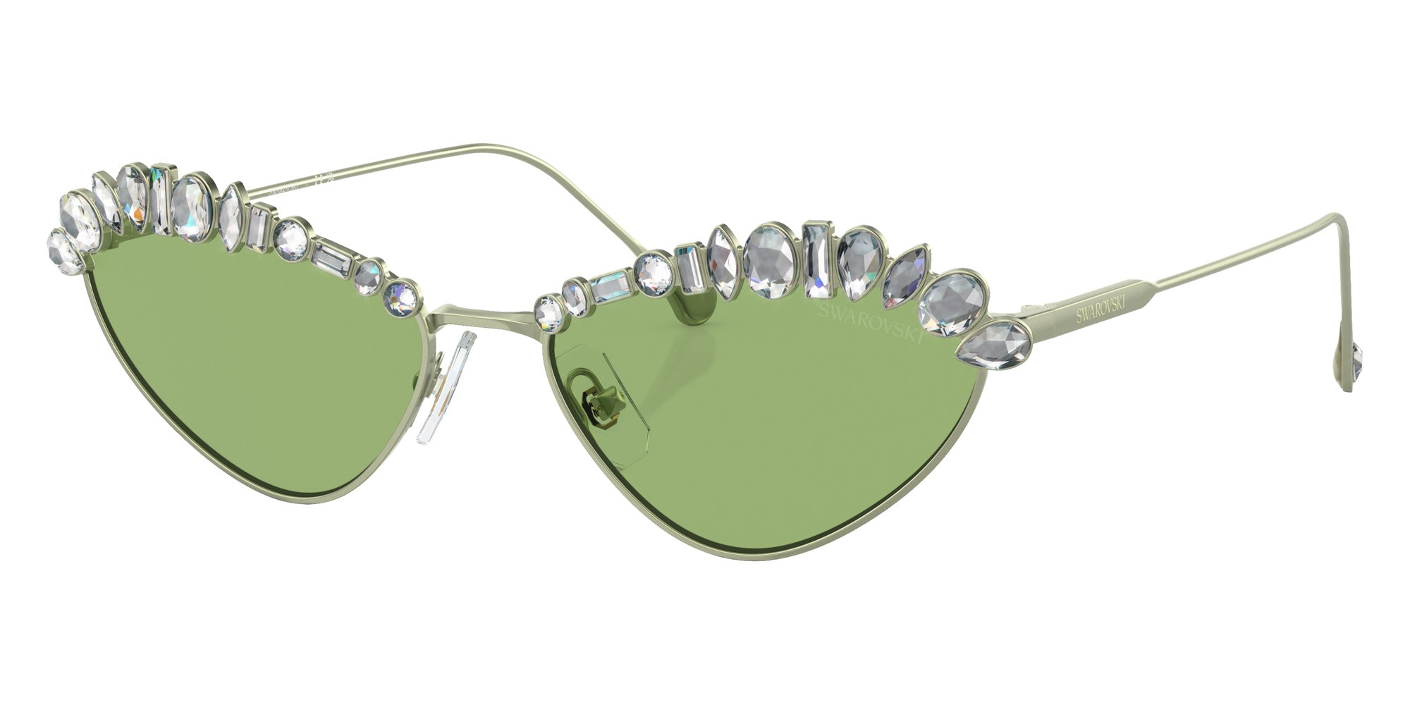 Swarovski SK7009 4018/2 55 - Matte Green / Dark Green #id:sk700940182_s:106105