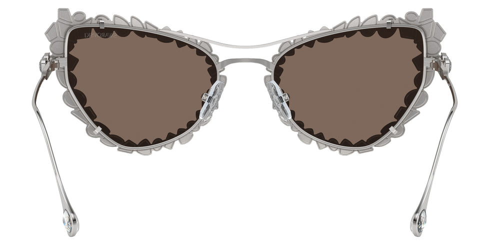 Swarovski SK7011 4001AP 56 - Silver / Clear Mirrored Real Platinum #id:sk70114001ap_s:102115